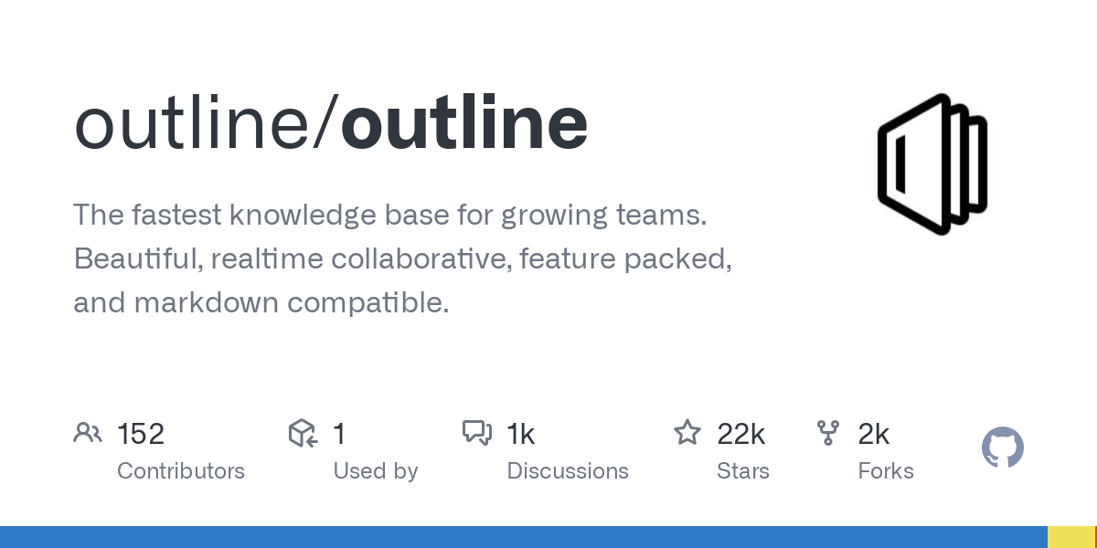 outline outline Self Hosting · Discussions · GitHub